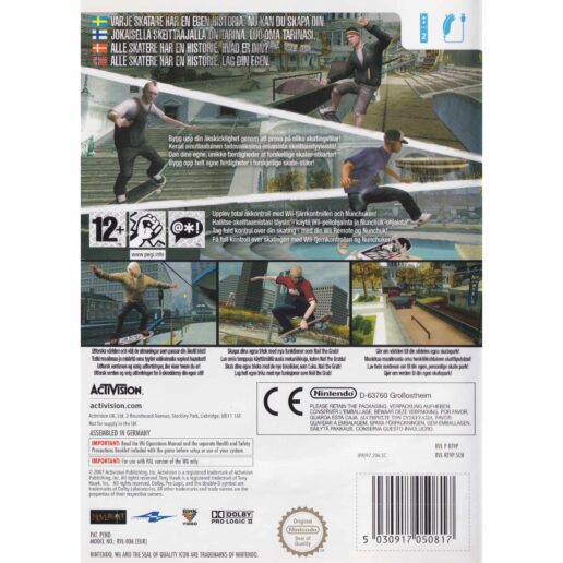 Tony Hawks Proving Ground Nintendo Wii Nordic (Begagnad)