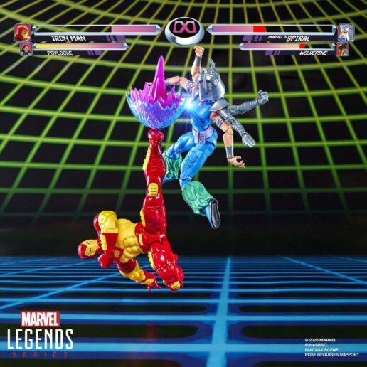 Marvel Games Iron Man Vs Marvels Spiral pack 2 figures 15cm