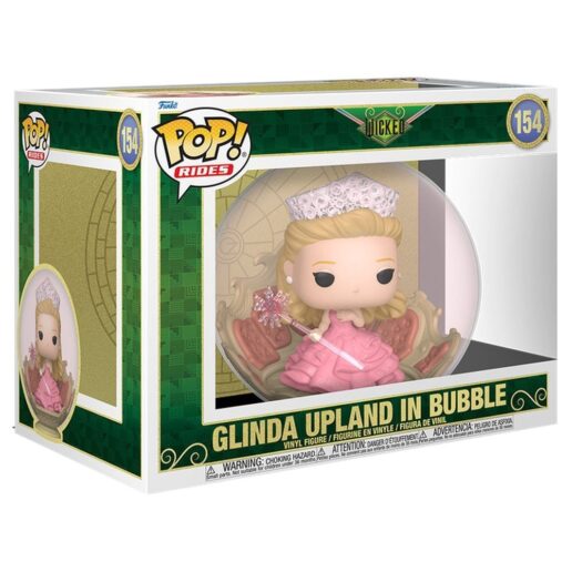 POP figure Rides Wicked Glinda Upland in Bubble