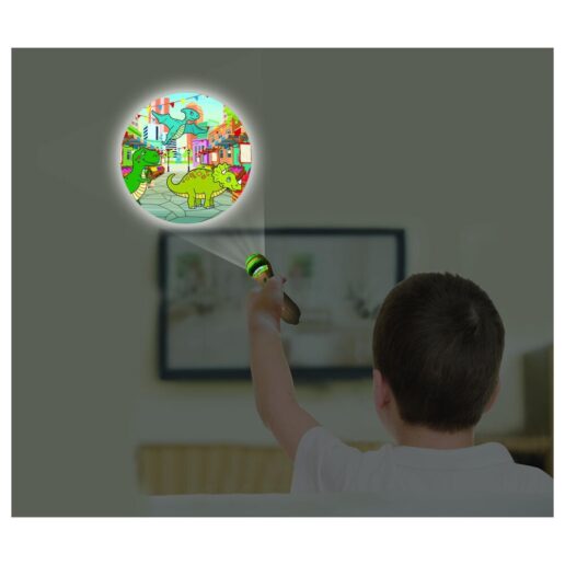 Dinosaurs projector flashlight