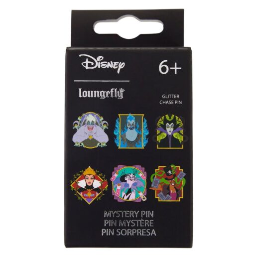 Loungefly Disney Villains assorted Blind Box Enamel Pins