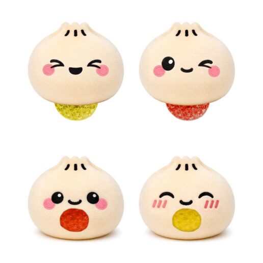 Bao Bun Foodiemals assorted Queasy Squeezies plush toy