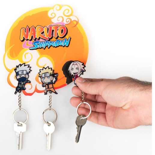 Naruto Shippuden key holder with keychain