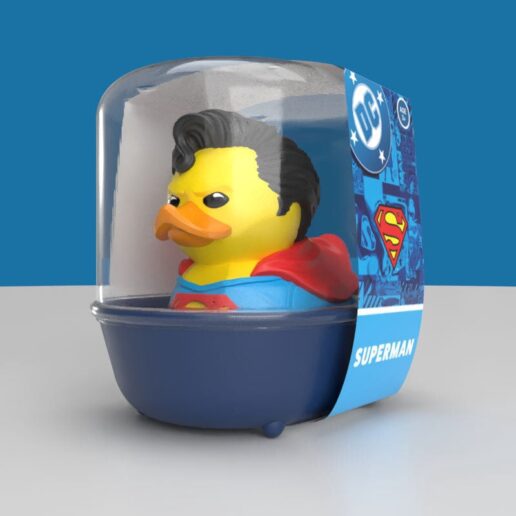 Superman DC Comics Rubber duck figure 5cm