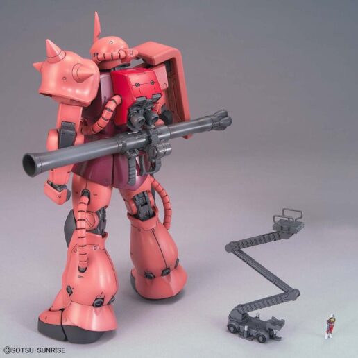 Gundam MS-06S Zaku II Char Aznable Custom Ver. 2.0 Mobile Suit Model Kit MG 1/100