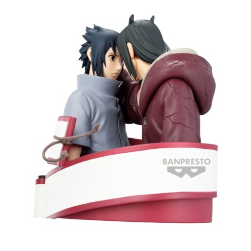 Naruto Shippuden Portrelic Sasuke Uchiha Itachi Uchiha figure 12cm