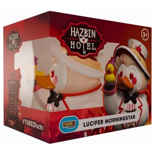 Hazbin Hotel Lucifer Morningstar Rubber duck figure 9cm