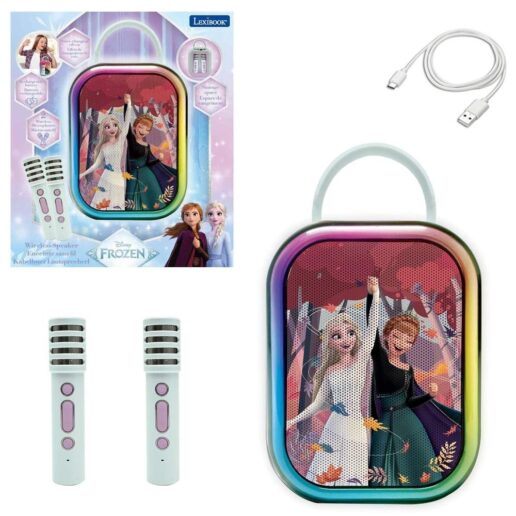Disney Frozen Karaoke with 2 wireless microphones