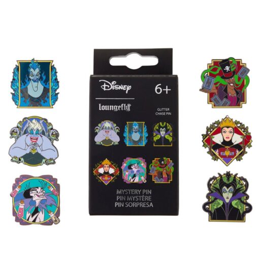 Loungefly Disney Villains assorted Blind Box Enamel Pins