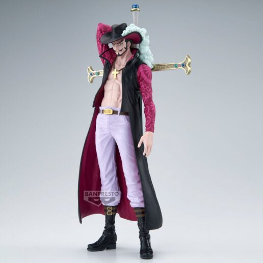 One Piece The Anime Dracule Mihawk figure 34cm