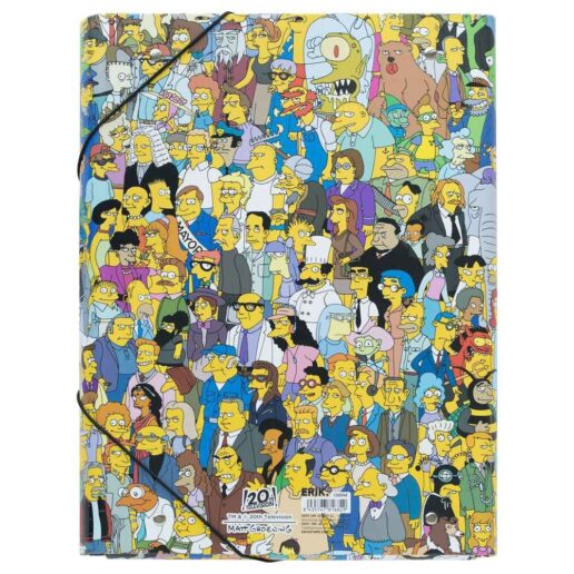 The Simpsons flap folder