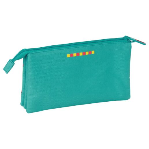 F.C. Barcelona triple pencil case
