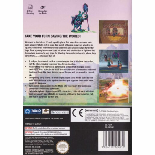 Future Tactics The Uprising Nintendo Gamecube (Utan manual, Begagnad)