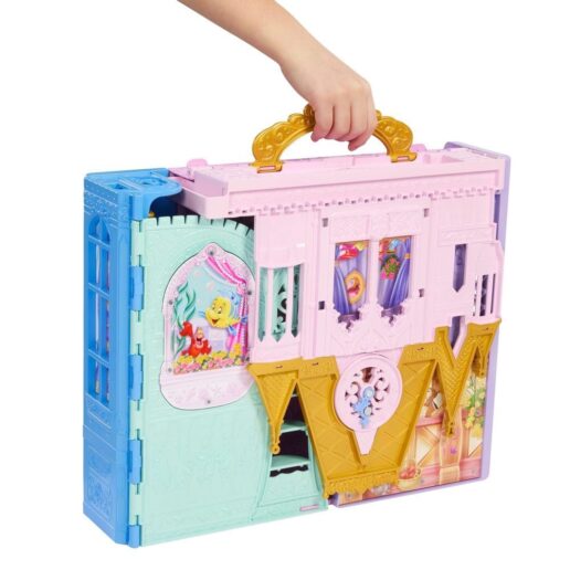 Disney Princess Rapunzel Doll and Close & Carry Castle playset