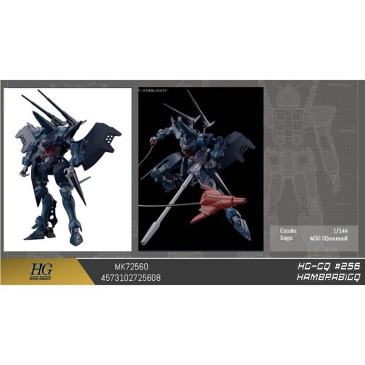 Gundam GQuuuuuuX Hambrabi GQ Mobile Suit Model Kit HG 1/144