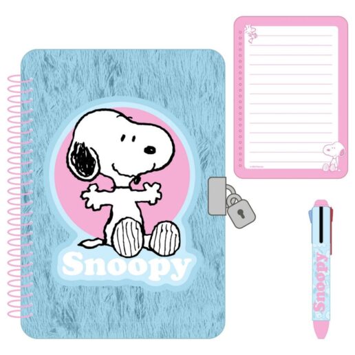 Snoopy Penauts Diary + 4-colour pen