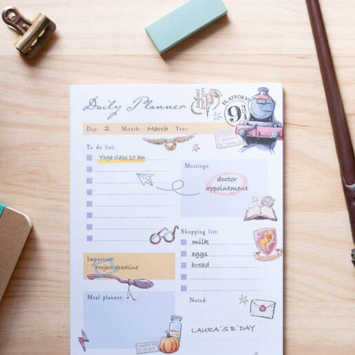 Harry Potter A5 daily planner
