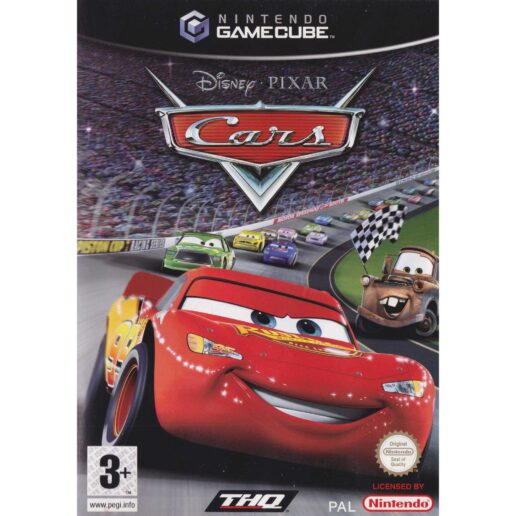 Disney Pixar Cars Nintendo Gamecube Swedish (Utan manual, Begagnad)
