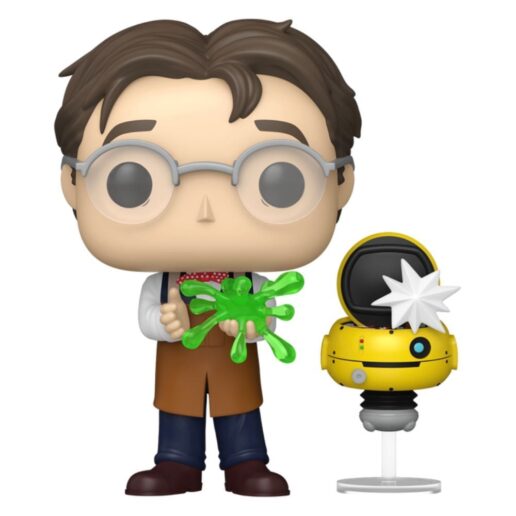 POP figure Disney Flubber Professor Brainard with Weebo Chase