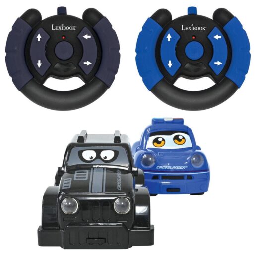 Crosslander Twin police and thief remote control car set