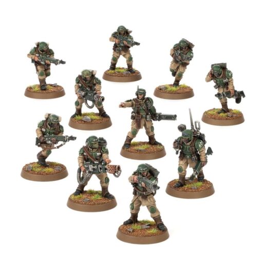 Warhammer 40K Astra Militarum Cadian Shock Troops