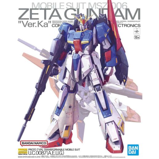 Zeta Gundam MSZ-006 Zeta Gundam Ver. Ka Mobile Suit Model Kit MG 1/100
