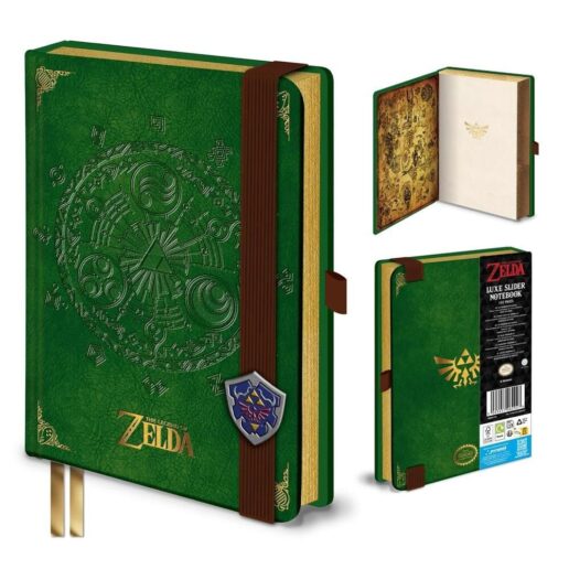 The Legend of Zelda Triforce Luxe Slider notebook