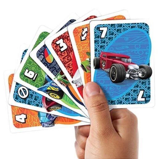 Hot Wheels UNO card game