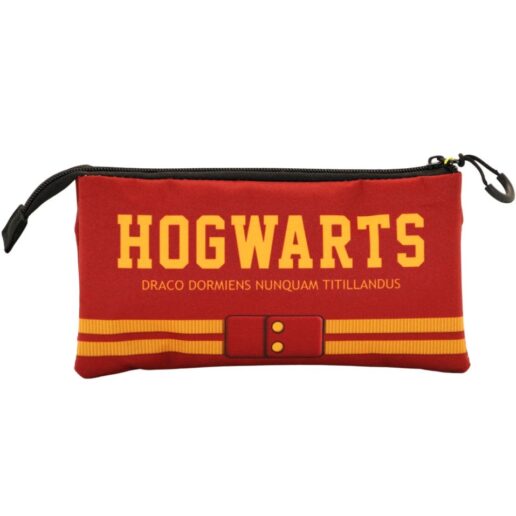Harry Potter Griffindor triple pencil case