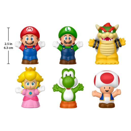 Little People Super Mario Bros pack 6 figures