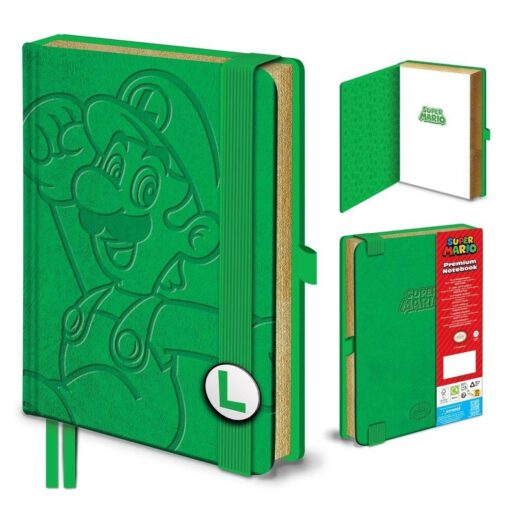 Super Mario Luigi A5 notebook