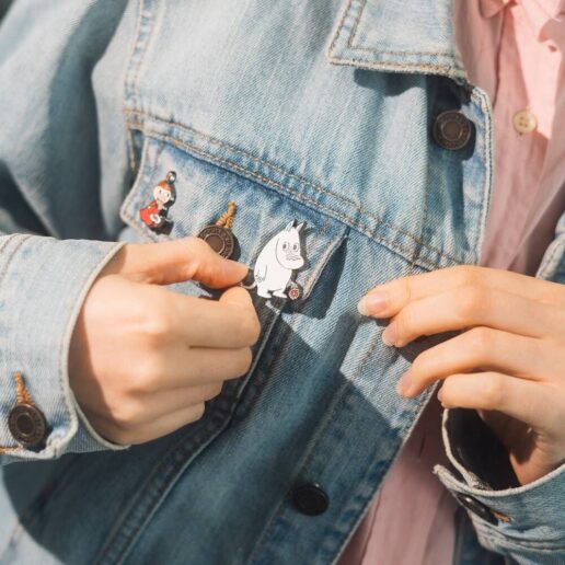 Moomin set of 4 pins