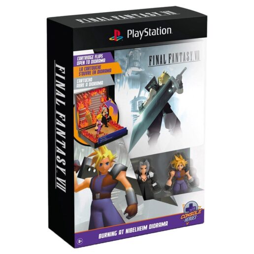 PlayStation Final Fantasy VII Burning at Nibelheim Diorama - Diorama