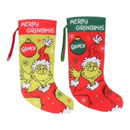 The Grinch assorted Christmas socks