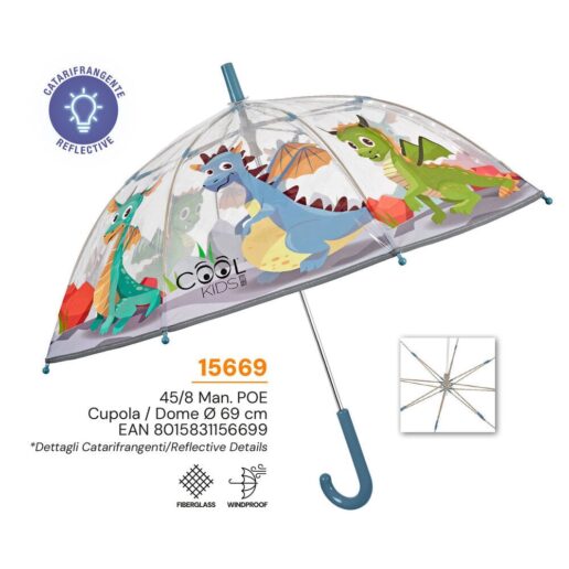 Dragons manual umbrella 45cm