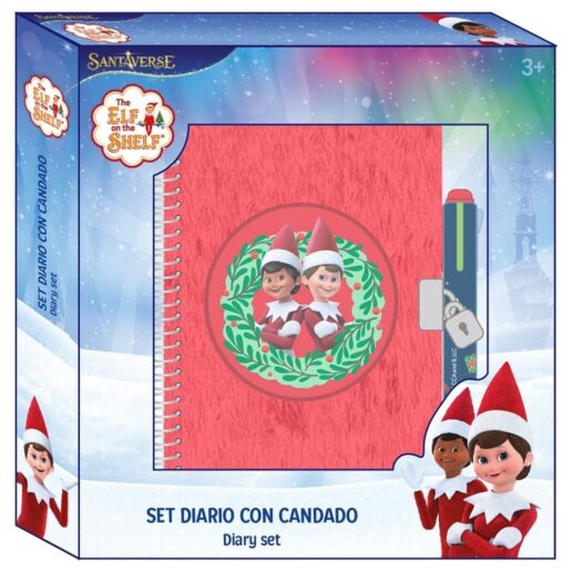 Elf On the Shelf Diary + 4-colour pen Elf On the Shelf Diary + 4-colour pen