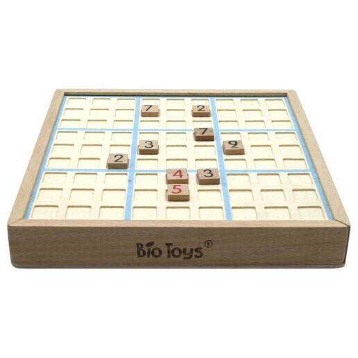 Wooden Sudoku board game