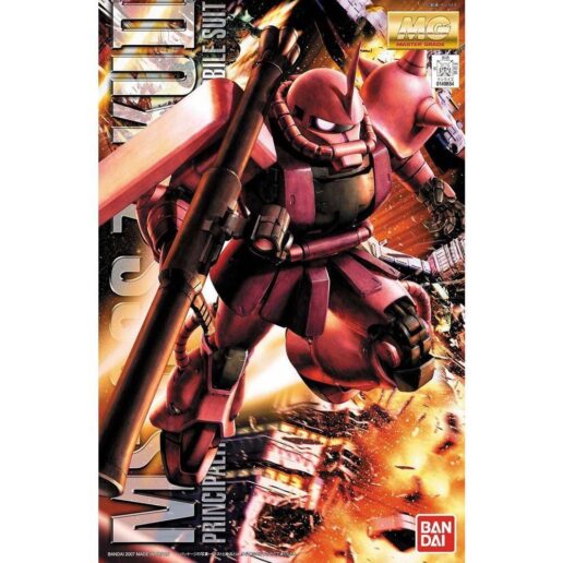 Gundam MS-06S Zaku II Char Aznable Custom Ver. 2.0 Mobile Suit Model Kit MG 1/100