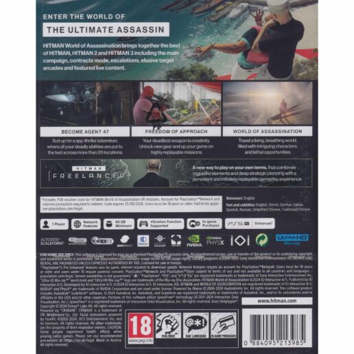 Hitman World of Assassination Playstation 5 PS5