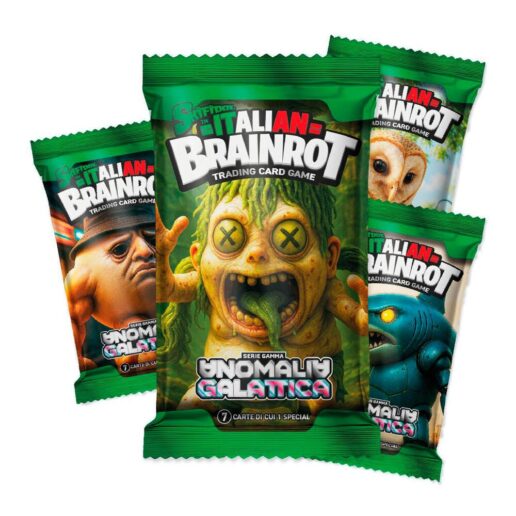 Italian Skifidol Italian Brainrot Series 3 Galactic Anomaly assorted Envelope 7 Collectable cards