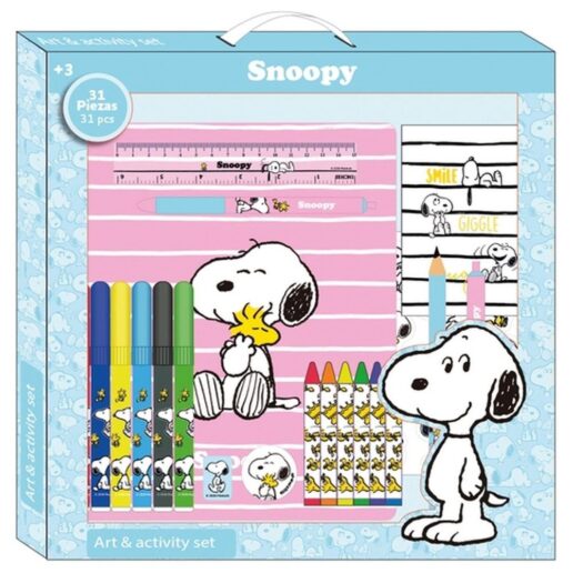 Snoopy Peanuts Activity set 31pcs