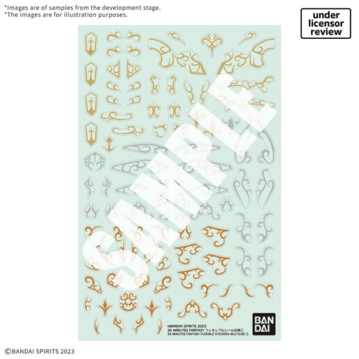 30 Minutes Fantasy Flexible Stickers Multiuse 1 Accessory Set