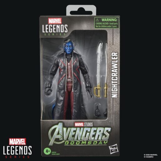Marvel Legends Series Avengers Doomsday Nightcrawler figure 15cm