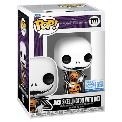 POP figure Disney The Nightmare Before Christmas Jack Skellington with Box Exclusive