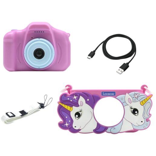 Unicorn Kids digital camera with protective cover
