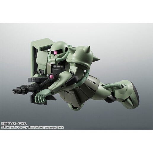 Mobile Suit Gundam Robot Spirits MS 06 Zaku ver ANIME Reissue figure 12,5cm