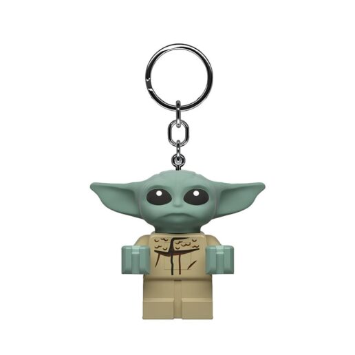 Lego Star Wars The Mandalorian Grogu keychain light