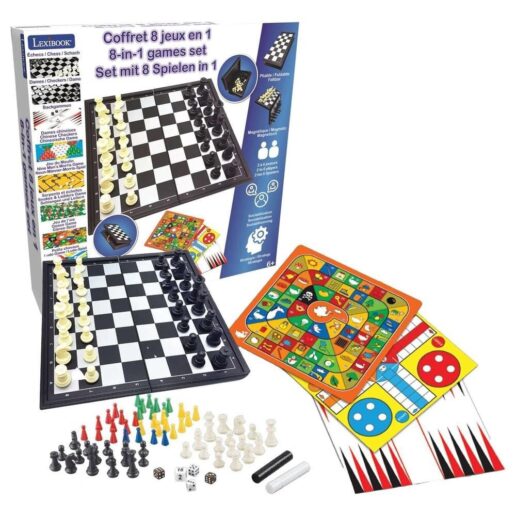 Magnetic board games set