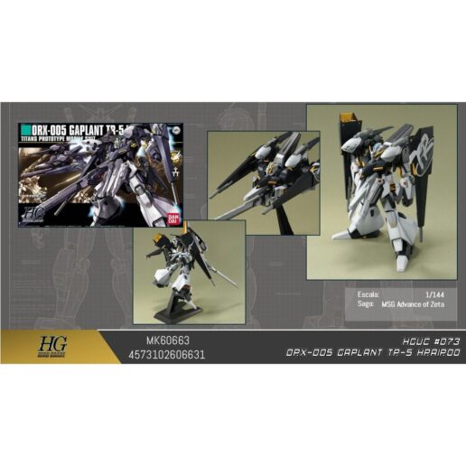 Advance of Zeta The Flag of Titans ORX-005 Gaplant TR-5 Hrairoo Model Kit HGUC 1/144