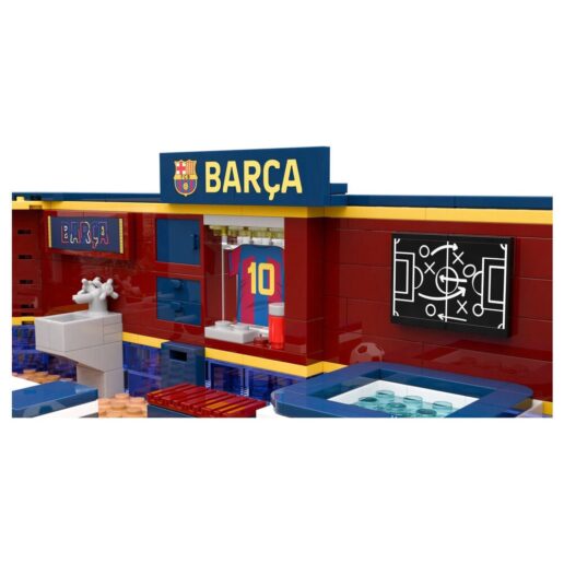 FC Barcelona dressing room set with figure 439pcs